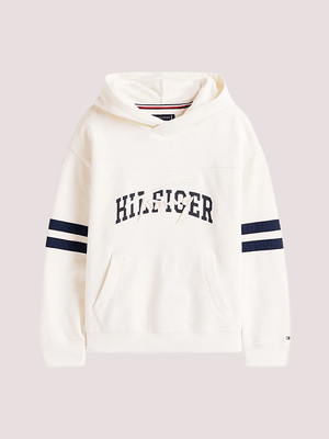 Felpa con cappuccio e mix di loghi KB0KB09742 /YA8 TOMMY HILFIGER