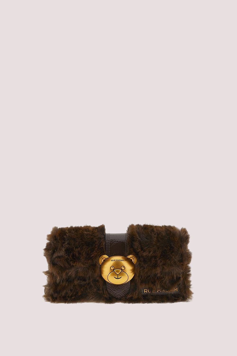 Teddy it-bag alaska 1511 /UNICA/FUR LEOPARD RUE MADAM PARIS