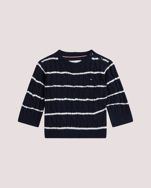 Maglione a righe KN0KN02089 /C1G TOMMY HILFIGER