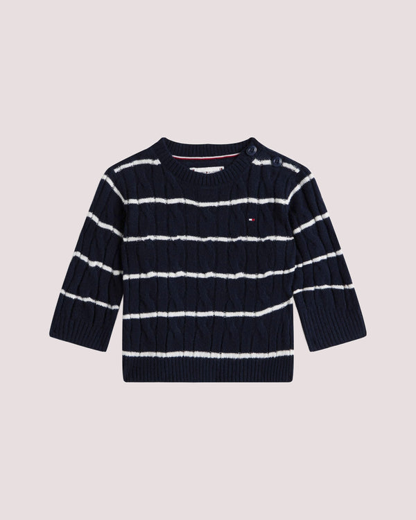 Maglione a righe KN0KN02089 /C1G TOMMY HILFIGER