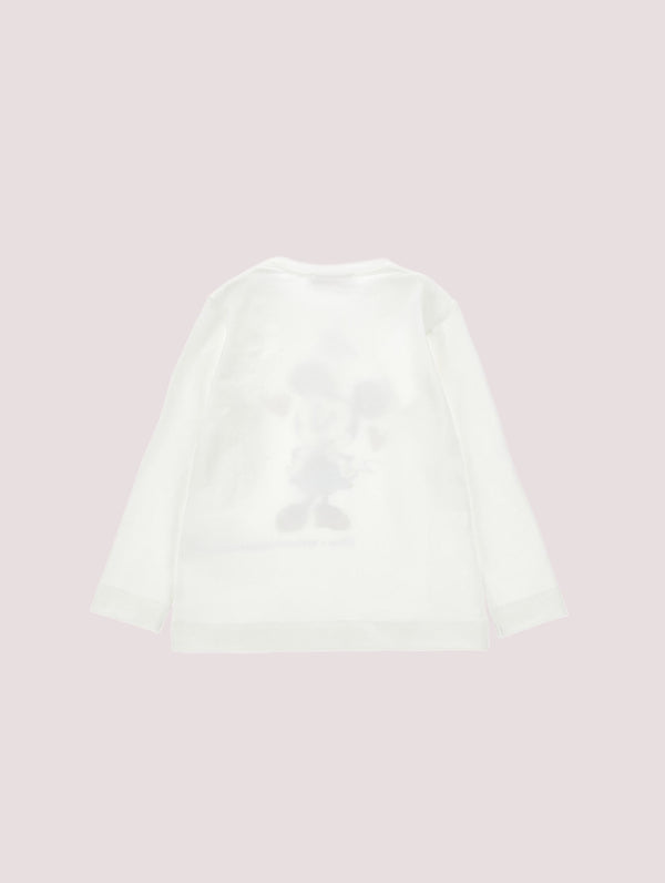 T-shirt, bambina, in jersey.<BR/> 19F608 6003 /0001 MONNALISA