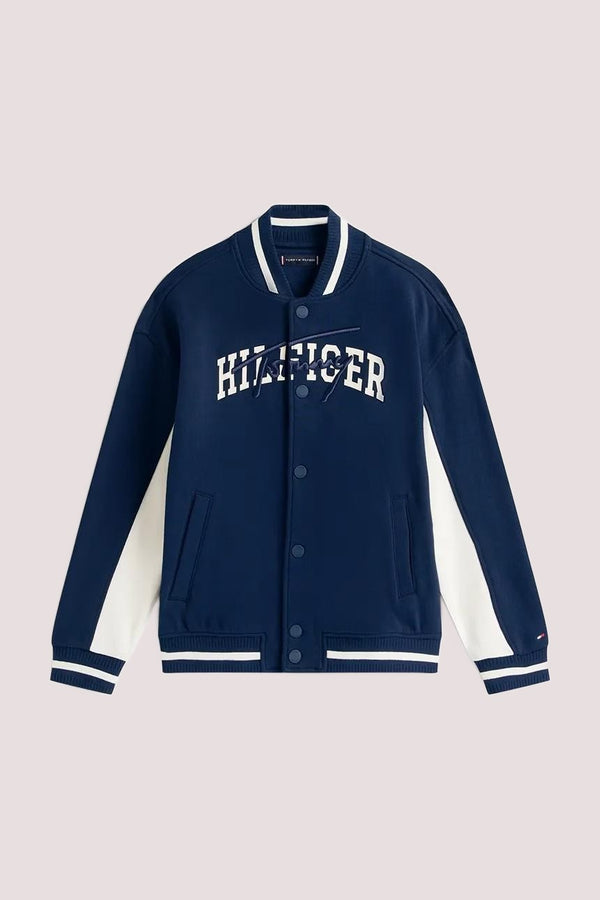 Bomber in felpa KB0KB09745 /C1G TOMMY HILFIGER