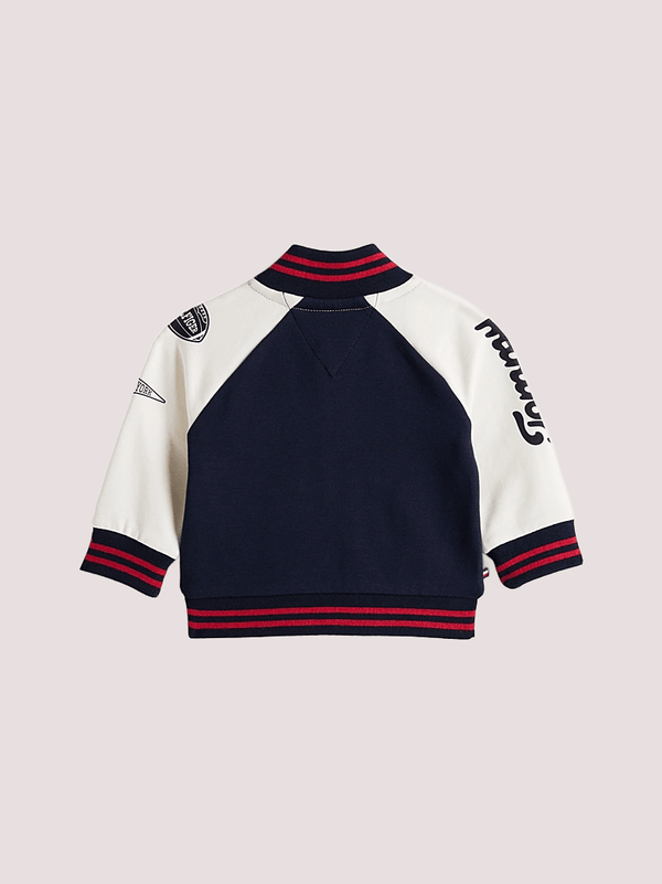 Bomber Varsity relaxed fit con patch KN0KN02195 /C1G TOMMY HILFIGER