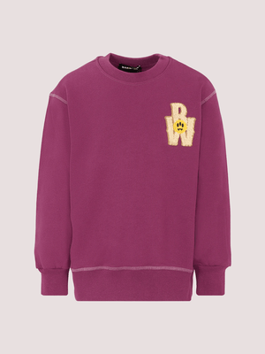 Felpa girocollo con stampe F5BKJUSW082 /252 BARROW KIDS