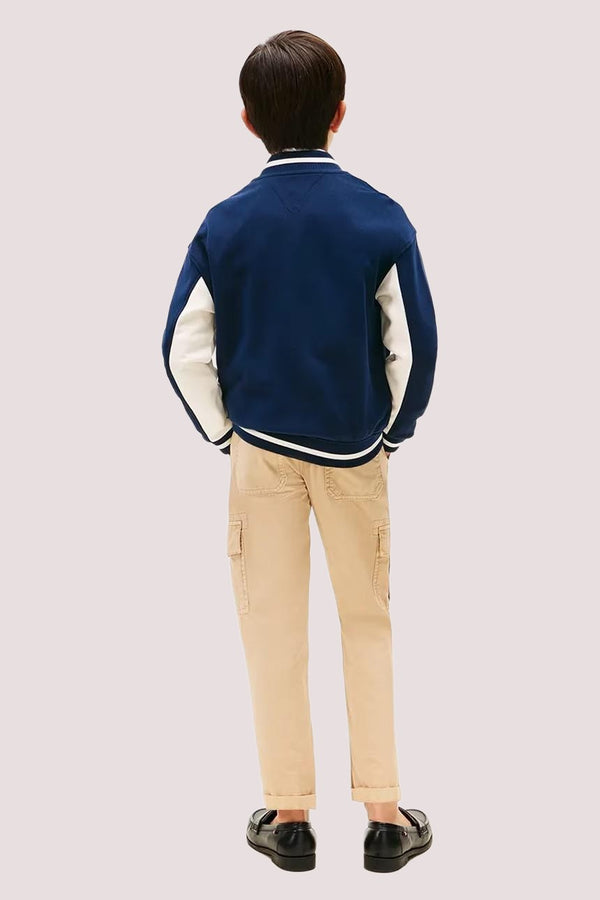 Bomber in felpa KB0KB09745 /C1G TOMMY HILFIGER