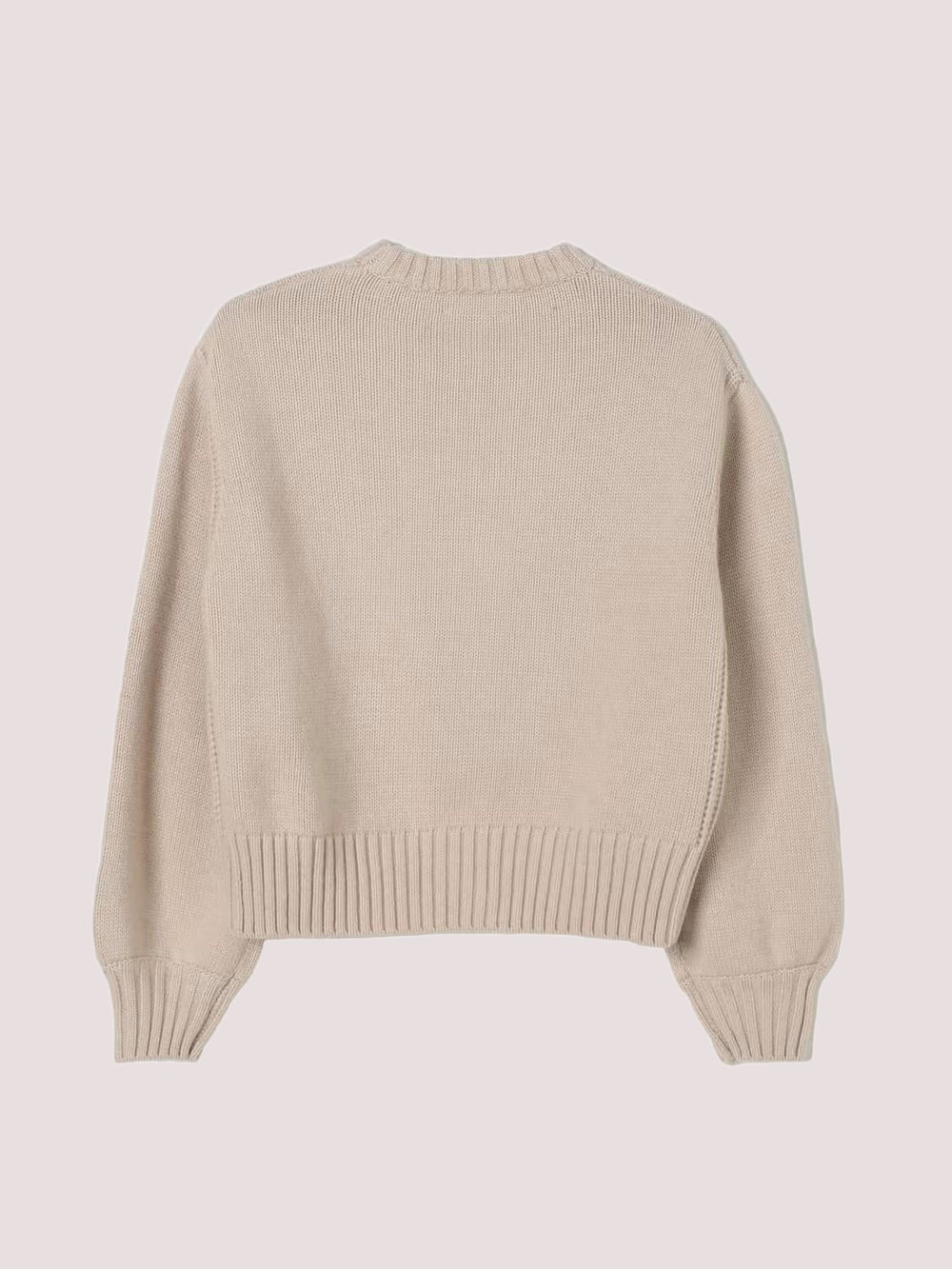 Maglia a girocollo con mini logo Chloé C20644 /257 CHLOE