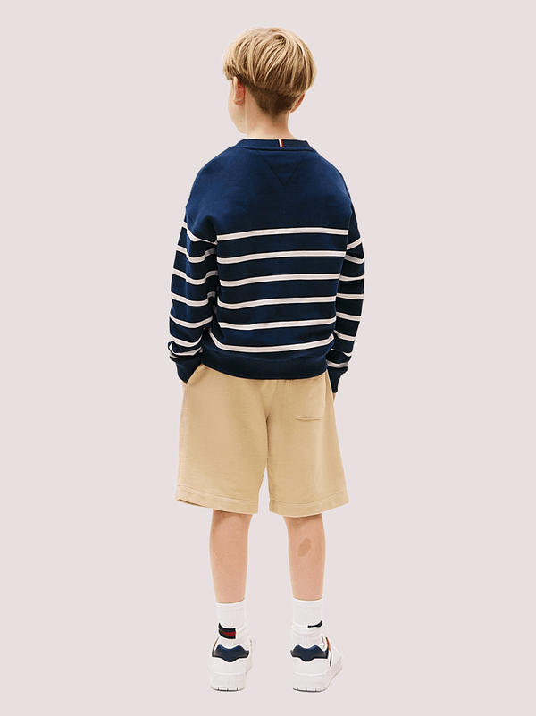 Felpa gender inclusive a righe KS0KS00633 /C1G TOMMY HILFIGER