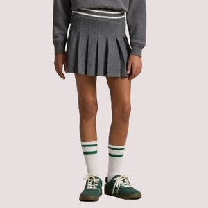 Gonna in jersey di cotone plissettata 313979023 /2 RALPH LAUREN