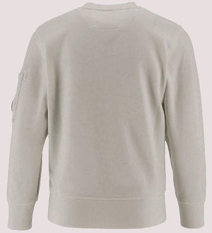 Felpa grigia per bambino con lente CMF00X LCA76 /60379 C.P.COMPANY