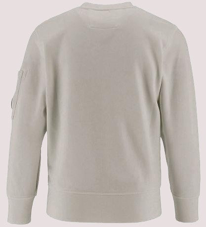 Felpa grigia per bambino con lente CMF00X LCA76 /60379 C.P.COMPANY