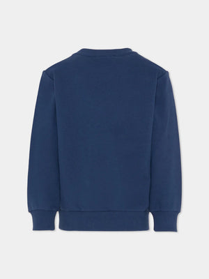 Felpa Balmain con logo frontale BY4P10 Z3183 /617BC BALMAIN 