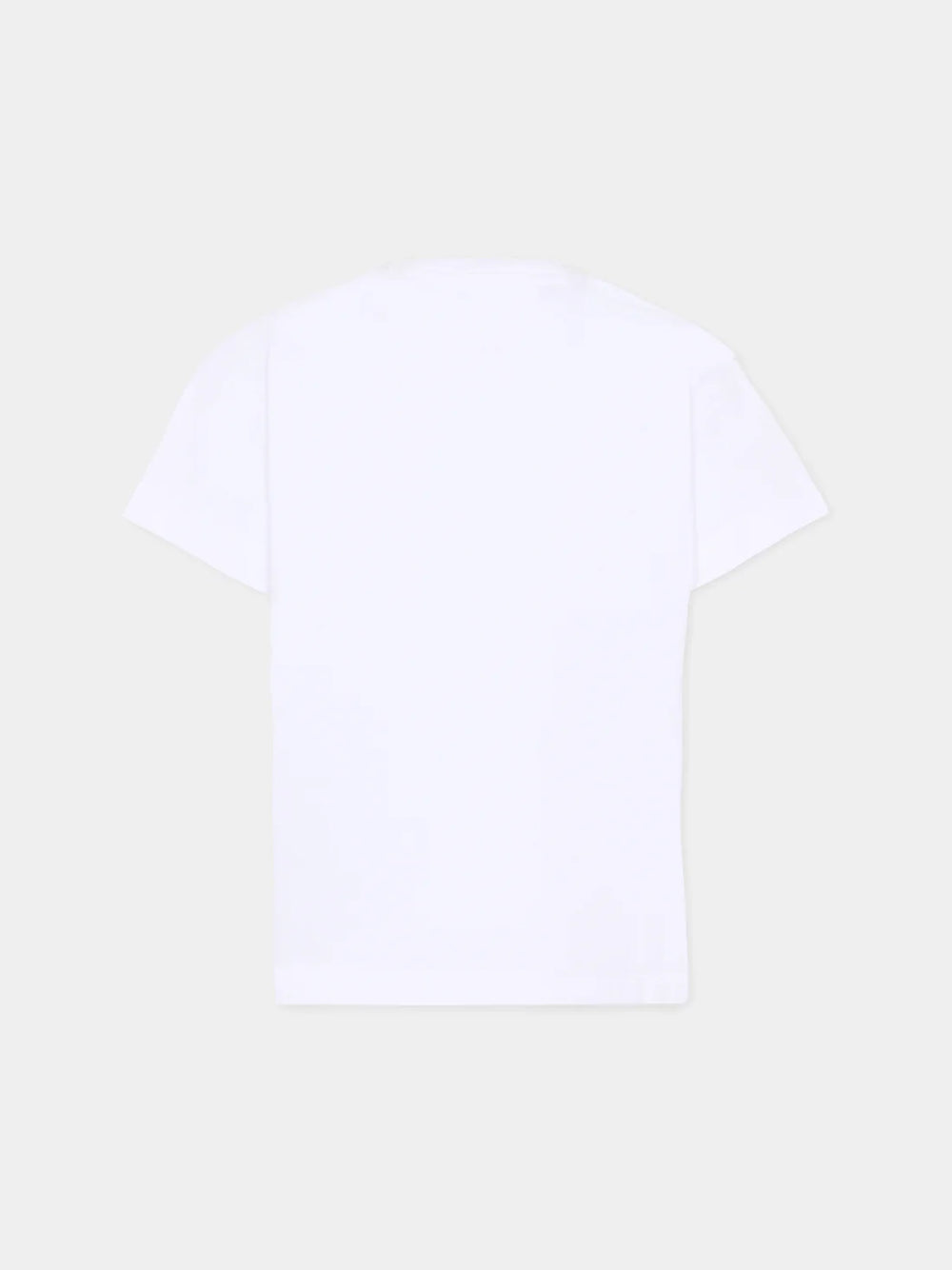 T-shirt con stampa BY8B11 Z3672 /100NE BALMAIN 