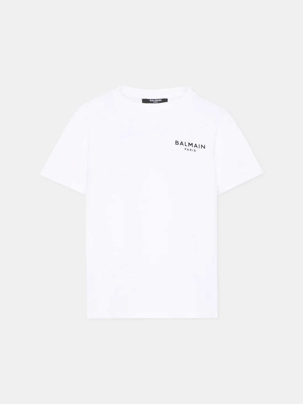 T-shirt con logo BY8R31 Z3672 /100NE BALMAIN 