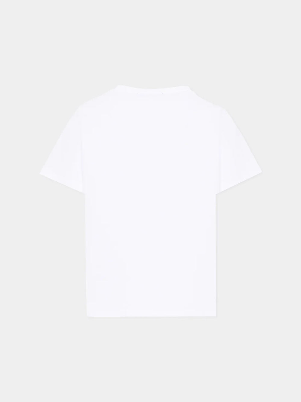 T-shirt con logo BY8R31 Z3672 /100NE BALMAIN 