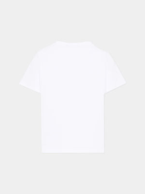 T-shirt con logo BY8R31 Z3672 /100NE BALMAIN 