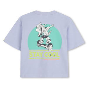 T-shirt con stampa U21701 /79L BILLIEBLUSH 