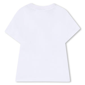 T-shirt con loghi stampati J52882 /10P BOSS 