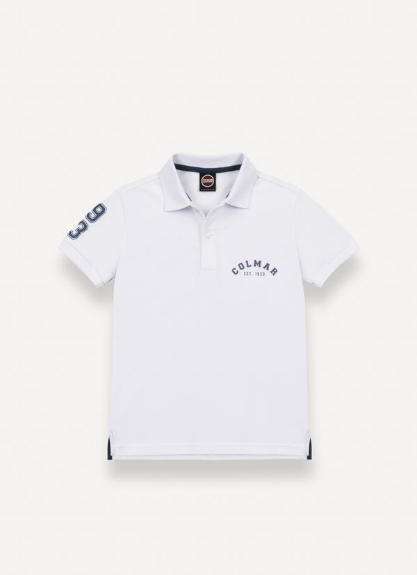 Polo logata in piqué 3518 7XH /1 COLMAR 