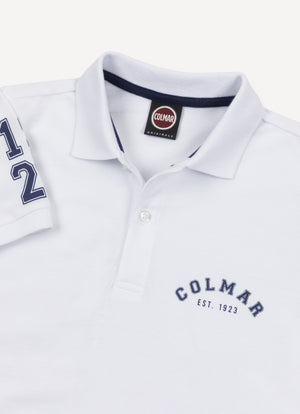 Polo logata in piqué 3518 7XH /1 COLMAR 