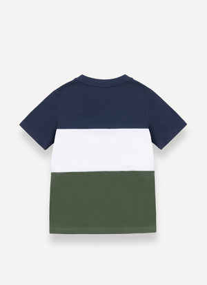 T-shirt color block 3519 7XH /68 COLMAR 
