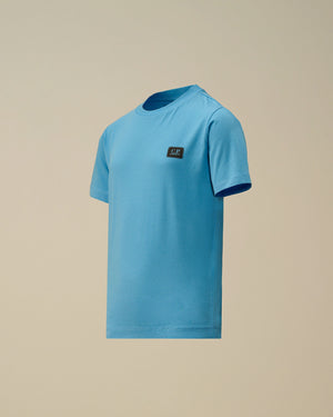 U16 cotton jersey 30/1 short sleeve logo patch t-shirt CMM00S LAA17 /41100 C.P.COMPANY 