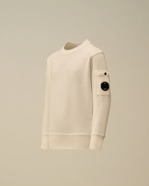 U16 diagonal fleece crewneck lens sweatshirt CNF00X LCA69 /10135 C.P.COMPANY 