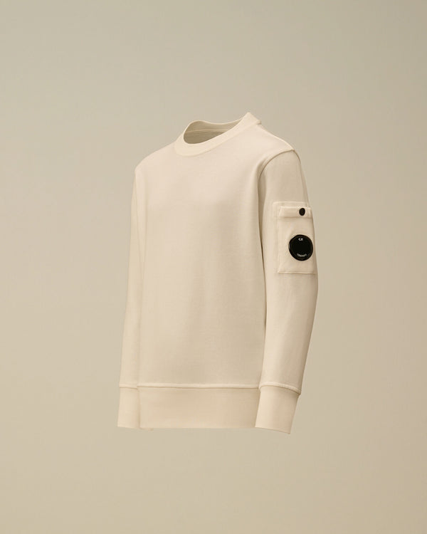 U16 diagonal fleece crewneck lens sweatshirt CNF00X LCA69 /10135 C.P.COMPANY 