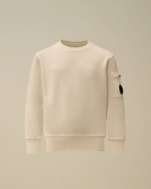 U16 diagonal fleece crewneck lens sweatshirt CNF00X LCA69 /10135 C.P.COMPANY 
