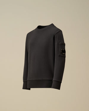 U16 diagonal fleece crewneck lens sweatshirt CNF00X LCA69 /40214 C.P.COMPANY 
