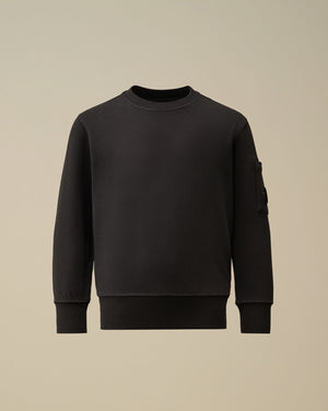 U16 diagonal fleece crewneck lens sweatshirt CNF00X LCA69 /40214 C.P.COMPANY 