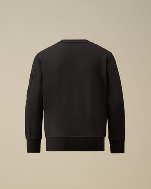 U16 diagonal fleece crewneck lens sweatshirt CNF00X LCA69 /40214 C.P.COMPANY 