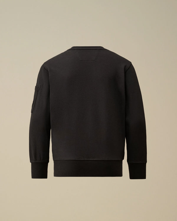 U16 diagonal fleece crewneck lens sweatshirt CNF00X LCA69 /40214 C.P.COMPANY 