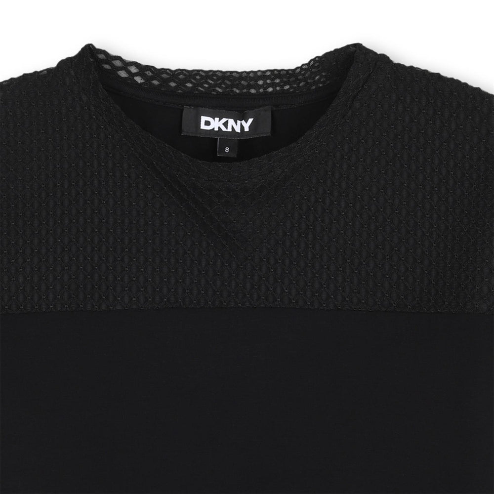 T-shirt con logo D62628 /09B DKNY 