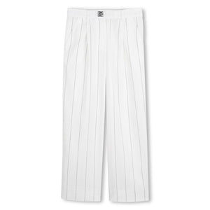 Pantalone largo a righe D62690 /Z40 DKNY 