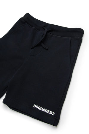 Shorts in felpa con logo DQ2738 D0094 /DQ900 DSQUARED2 JUNIOR 