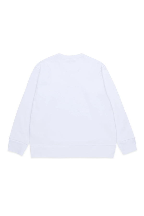 Felpa in cotone con logo DQ2739 D0094 /DQ100 DSQUARED2 JUNIOR 