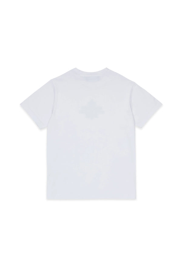 T-shirt con Maple Leaf DQ2743 D0AC7 /DQ100 DSQUARED2 JUNIOR 