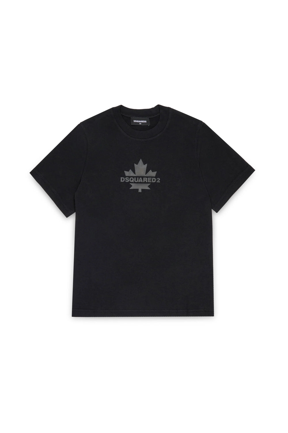 T-shirt con Maple Leaf DQ2743 D0AC7 /DQ900 DSQUARED2 JUNIOR 