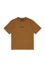 T-shirt con logo effetto gommato