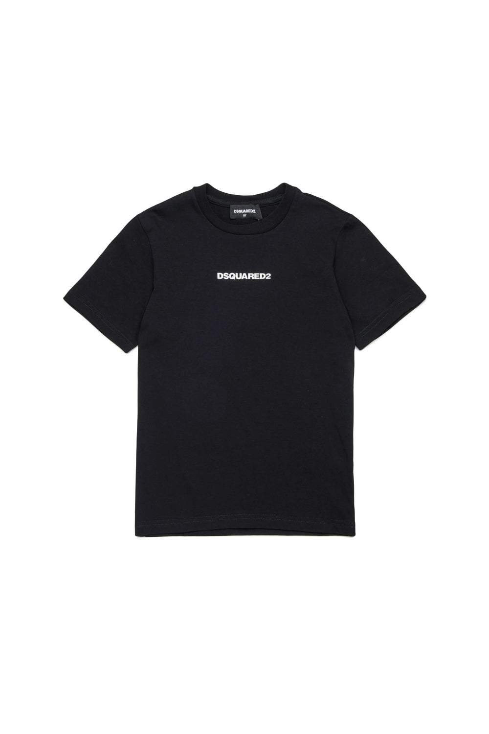 T-shirt con logo effetto gommato DQ2823 D004G /DQ900 DSQUARED2 JUNIOR 