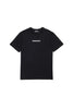 T-shirt con logo effetto gommato