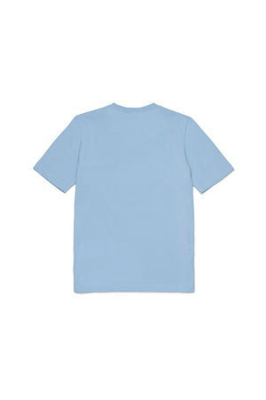 T-shirt girocollo con logo DQ3158 D0AGP /DQ814 DSQUARED2 JUNIOR 