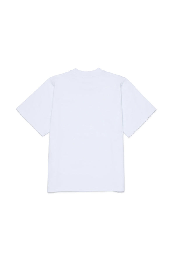 T-shirt girocollo con logo DQ3169 D0AAP /DQ100 DSQUARED2 JUNIOR 