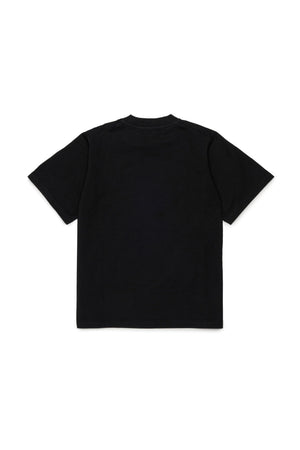 T-shirt girocollo con logo DQ3169 D0AAP /DQ900 DSQUARED2 JUNIOR 