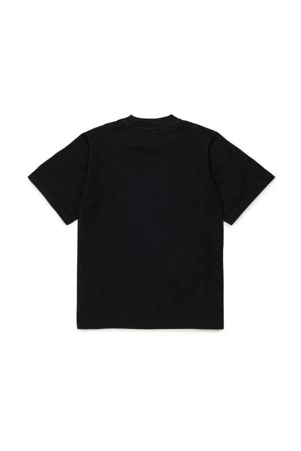 T-shirt girocollo con logo DQ3169 D0AAP /DQ900 DSQUARED2 JUNIOR 