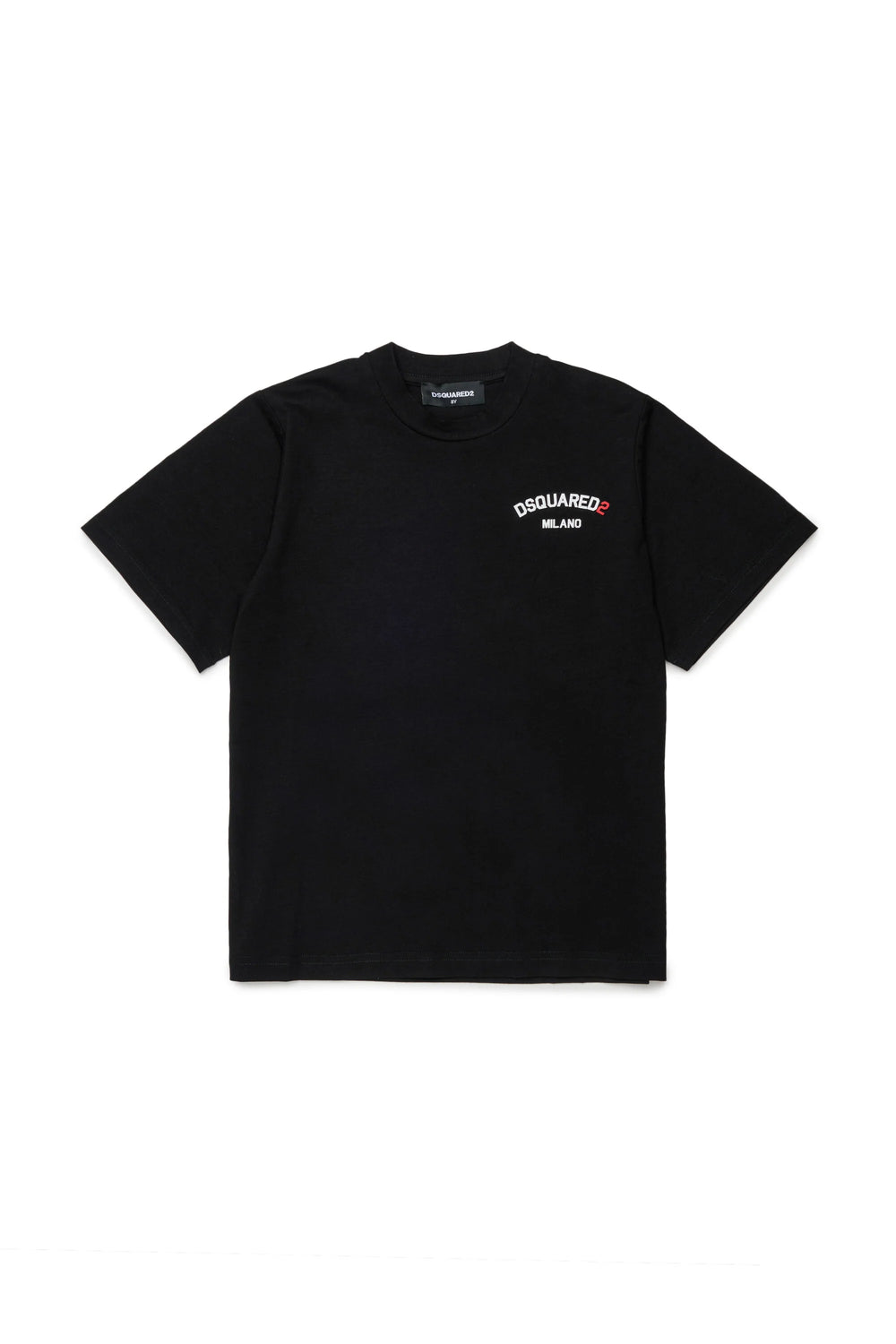 T-shirt girocollo con logo DQ3169 D0AAP /DQ900 DSQUARED2 JUNIOR 