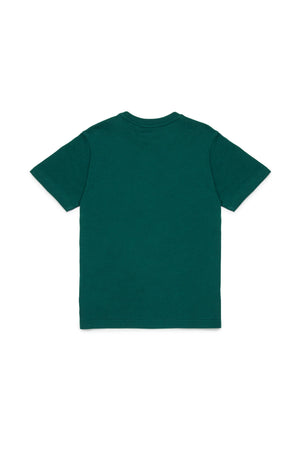 T-shirt girocollo con logo stampato DQ3171 D0ACD /DQ522 DSQUARED2 JUNIOR 