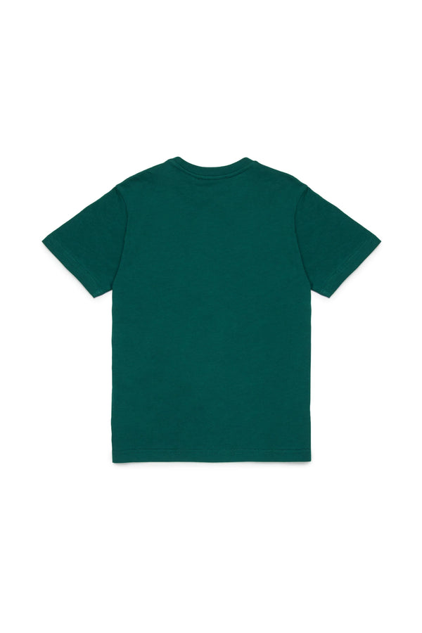 T-shirt girocollo con logo stampato DQ3171 D0ACD /DQ522 DSQUARED2 JUNIOR 