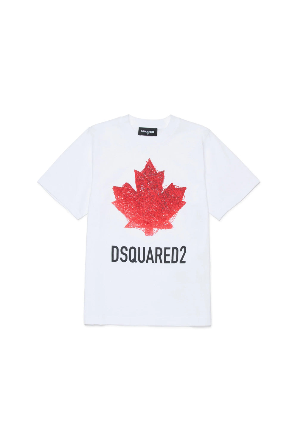 T-shirt con logo DQ3176 D00XM /DQ100 DSQUARED2 JUNIOR 