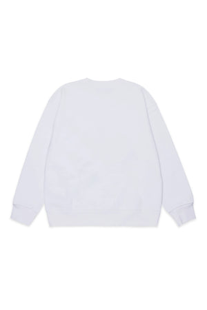 Felpa girocollo con logo DQ3193 D0AGW /DQ100 DSQUARED2 JUNIOR 